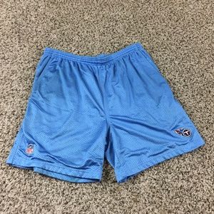 Reebok Tennessee Titans XL Blue Basketball Shorts